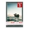 Dark Grey Suede Mat Board for 20x30 Frames - Fits 18x27 Photos